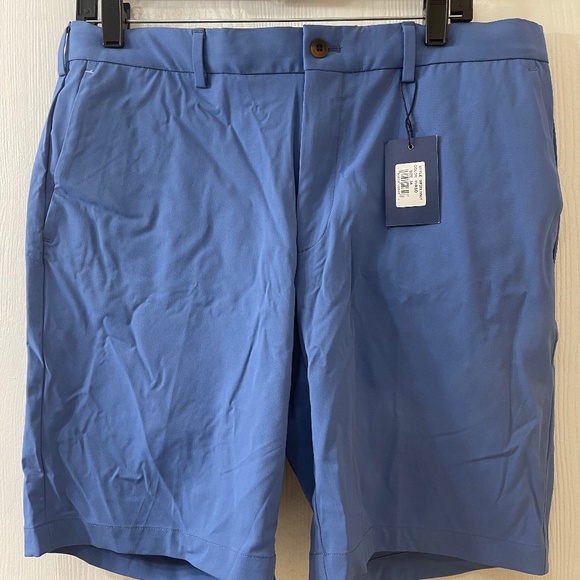 Peter Millar Crown Crafted Shorts Blue Men Size 34